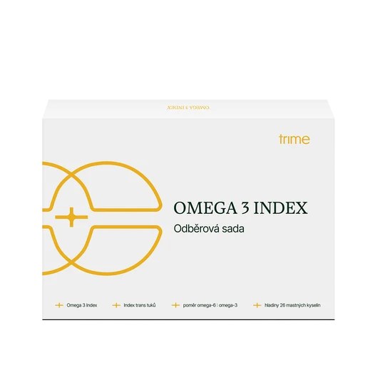 Odběrová sada Omega 3 Index pro analýzu mastných kyselin z kapky krve doma